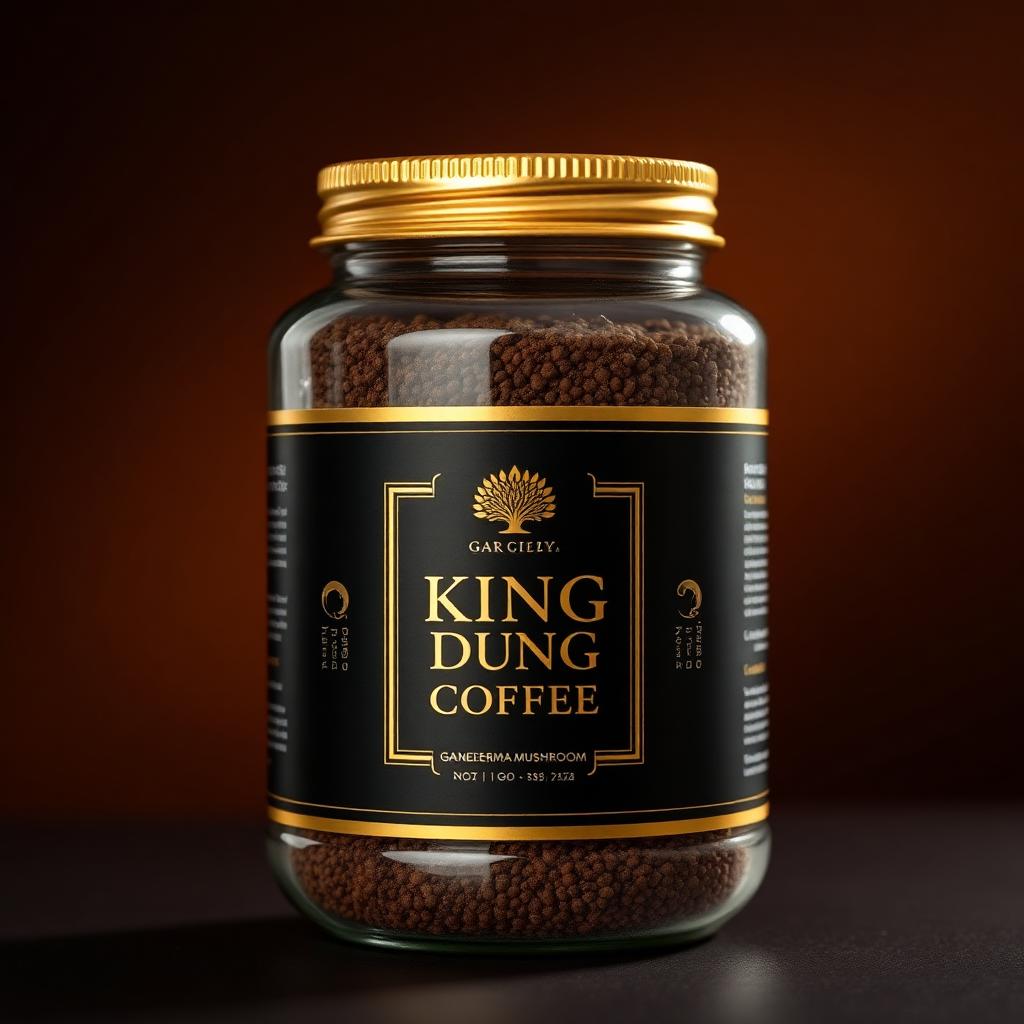 King of Coffee packaging